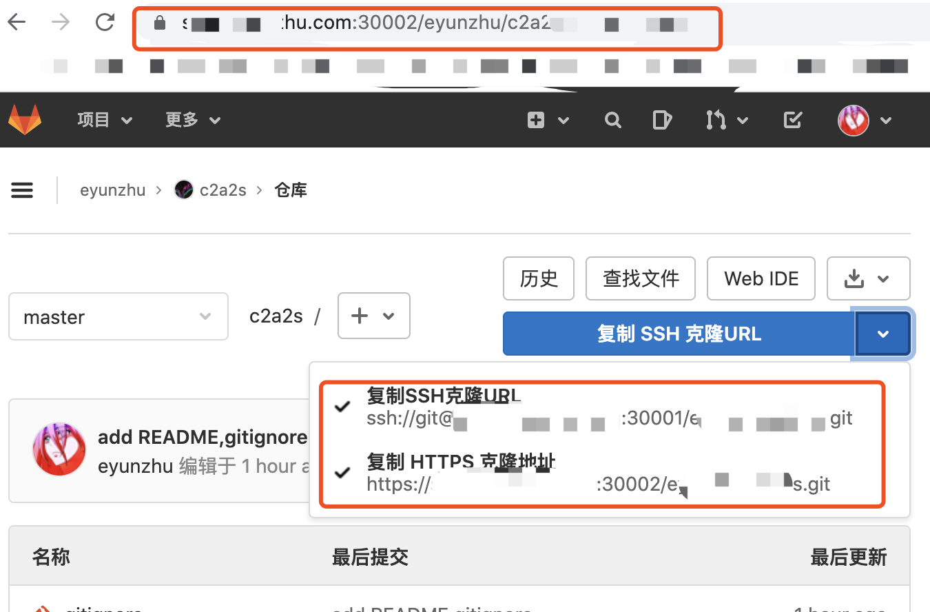 群晖nas gitlab开启https